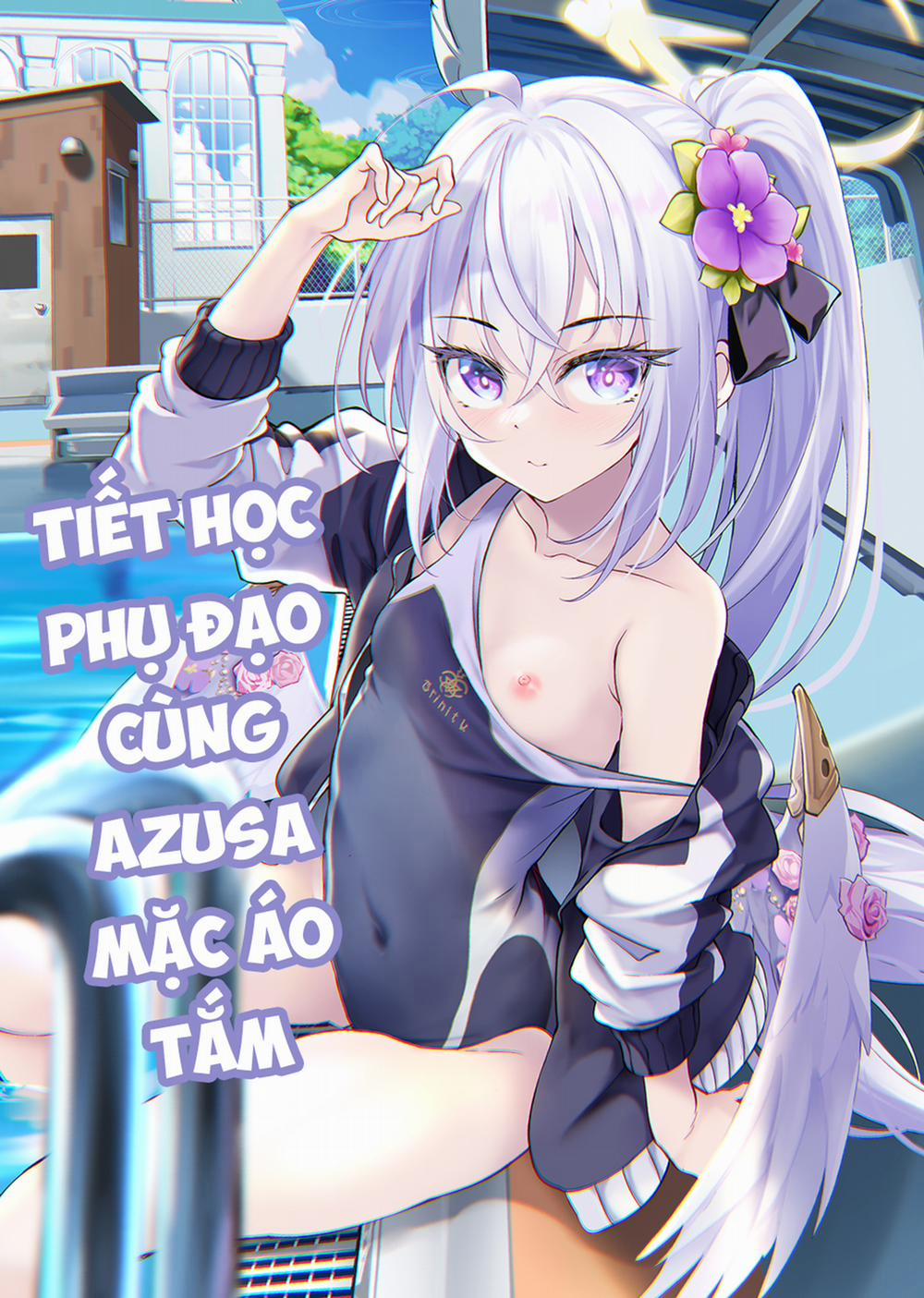 Chơi bé Azusa tại trường Oneshot trang 1