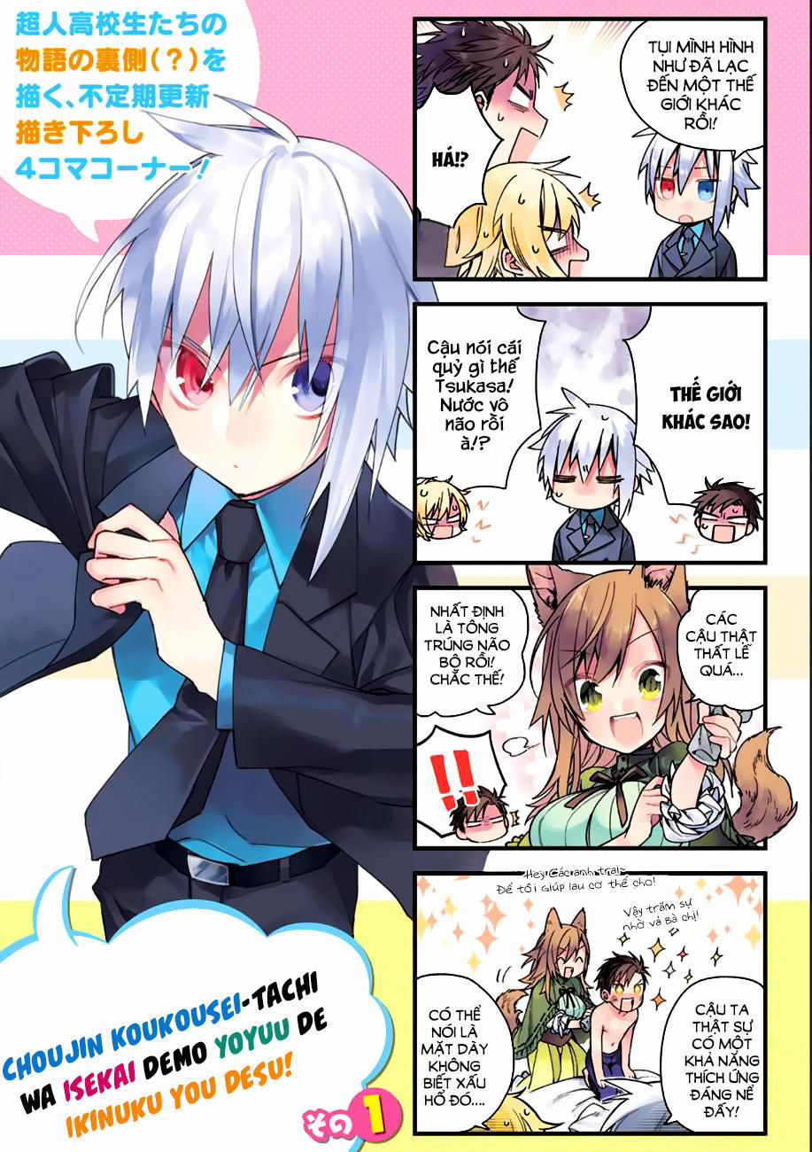 Choujin Koukousei-Tachi Wa Isekai Demo Yoyuu De Ikinuku You Desu 1 trang 24