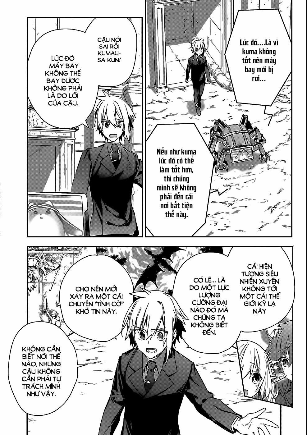 Choujin Koukousei-Tachi Wa Isekai Demo Yoyuu De Ikinuku You Desu 10 trang 12