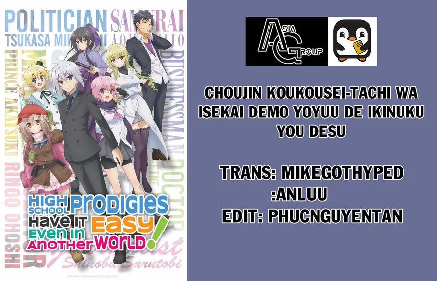 Choujin Koukousei-Tachi Wa Isekai Demo Yoyuu De Ikinuku You Desu 36 trang 0