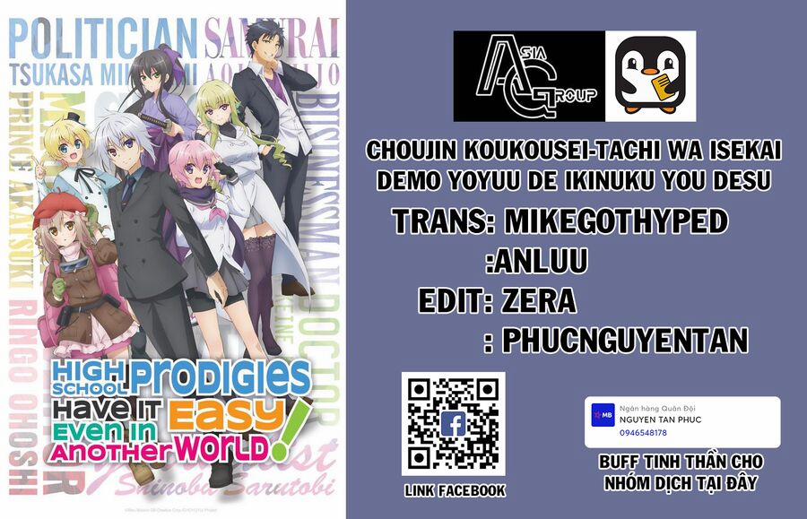 Choujin Koukousei-Tachi Wa Isekai Demo Yoyuu De Ikinuku You Desu 41.5 trang 11