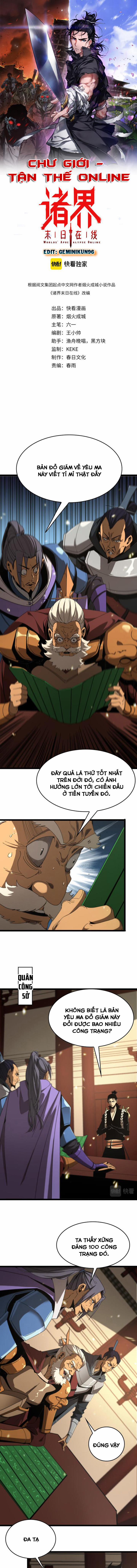 Chư Giới - Tận Thế Online 101 trang 0