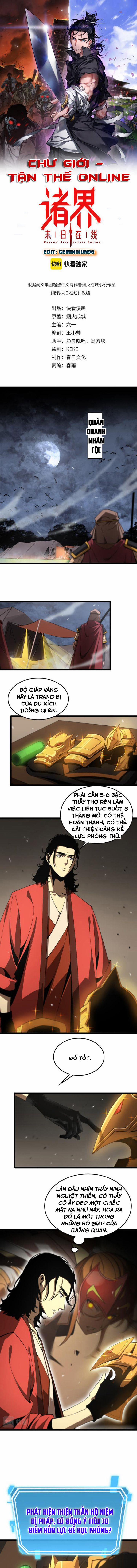Chư Giới - Tận Thế Online 126 trang 0