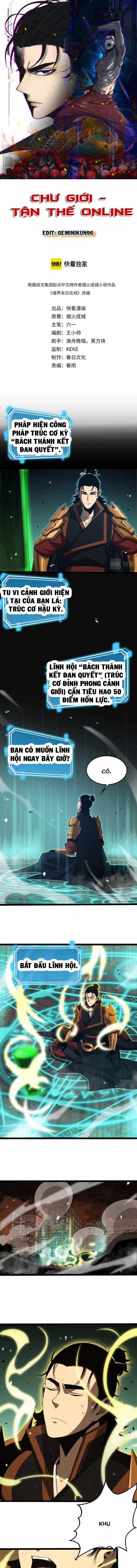 Chư Giới - Tận Thế Online 144 trang 0