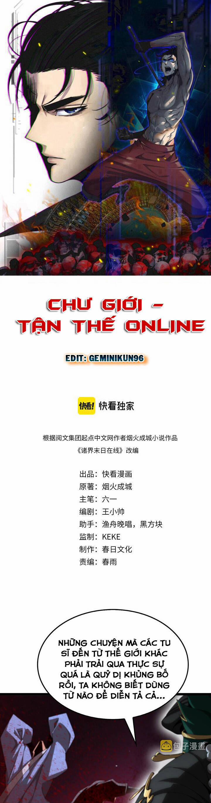 Chư Giới - Tận Thế Online 184 trang 0