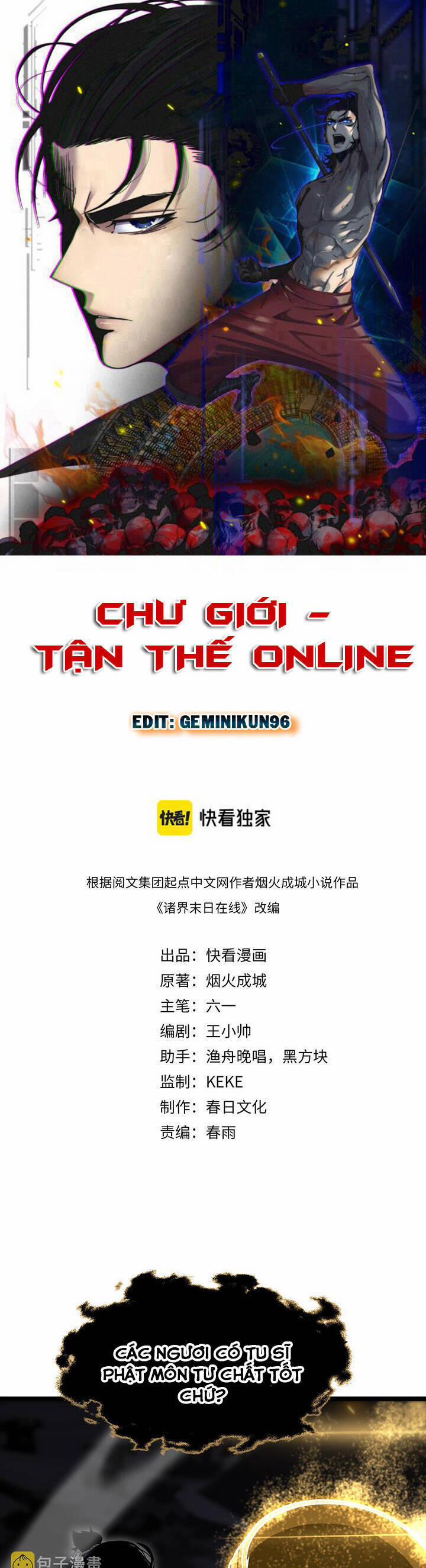 Chư Giới - Tận Thế Online 188 trang 0