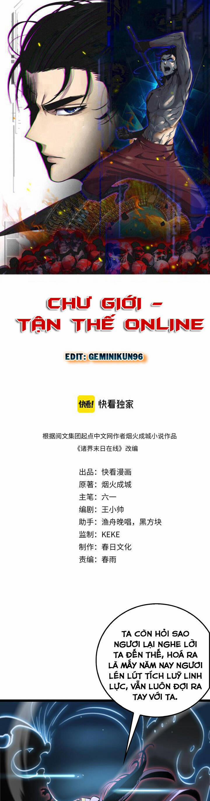 Chư Giới - Tận Thế Online 192 trang 0