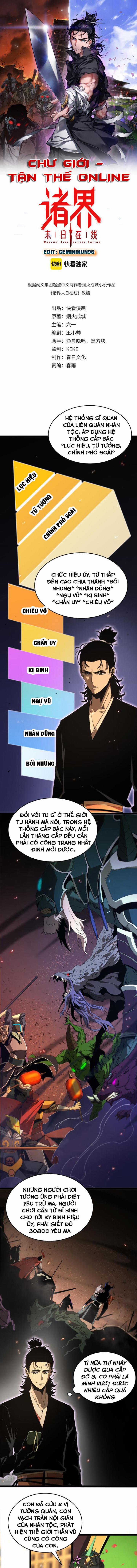 Chư Giới - Tận Thế Online 98 trang 0