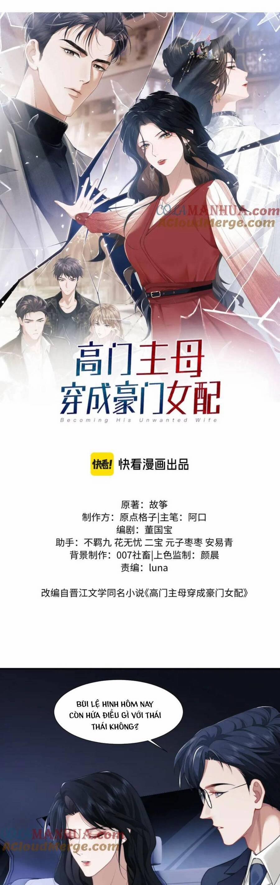 Chủ Mẫu Xuyên Không Tới Làm Phu Nhân Hào Môn 32 trang 3