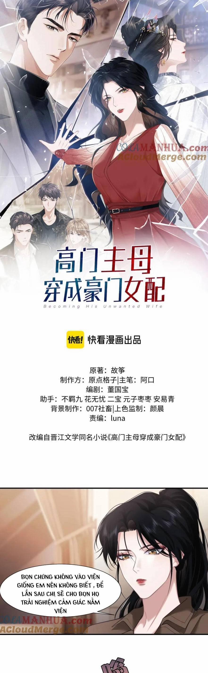 Chủ Mẫu Xuyên Không Tới Làm Phu Nhân Hào Môn 38 trang 3