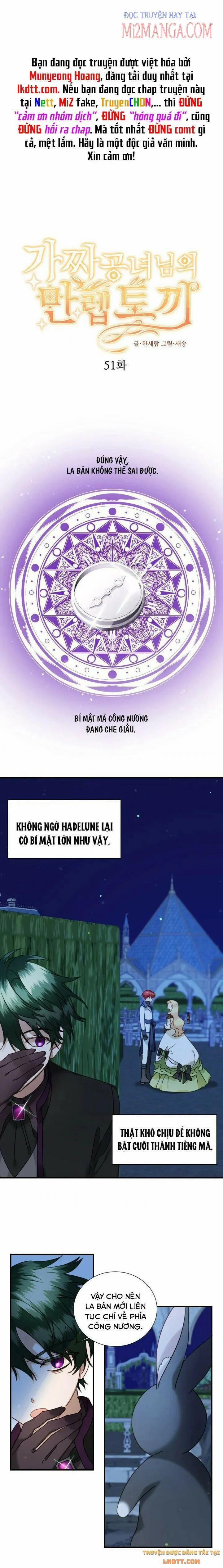 Chú Thỏ Quyền Quý Của Vị Công Nương Giả Mạo 51 trang 0