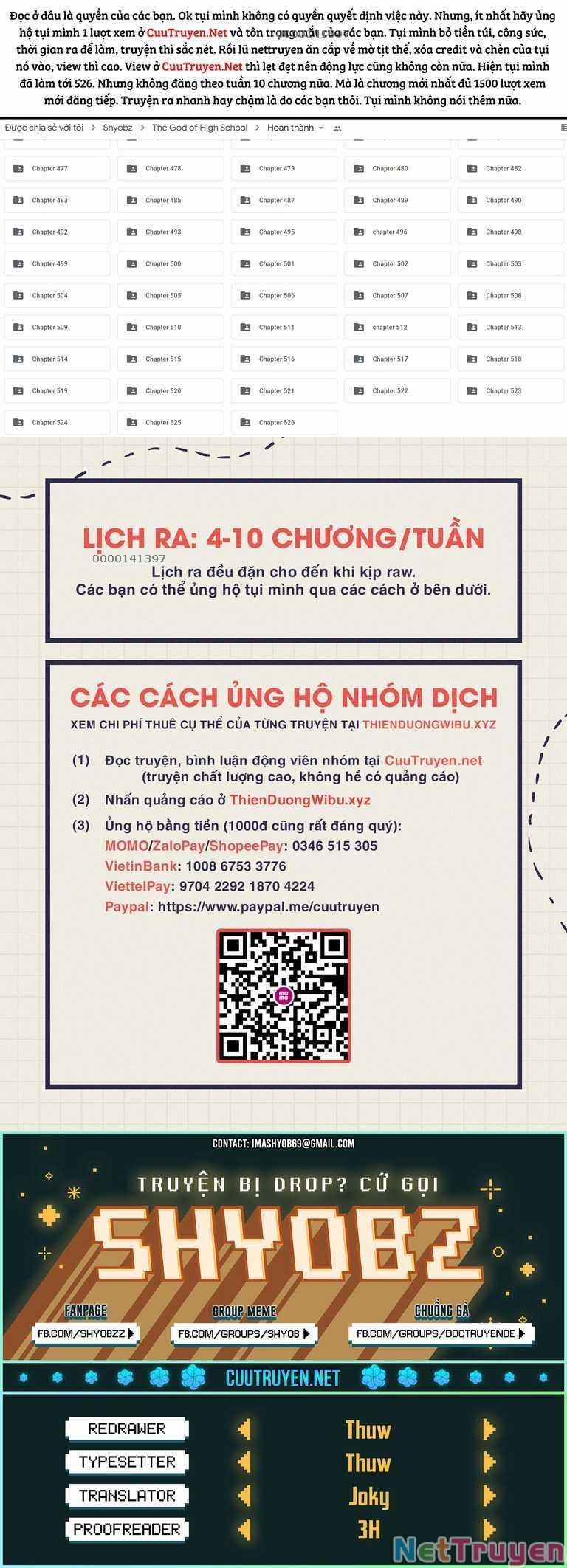 Chúa Tể Học Đường 514 trang 1