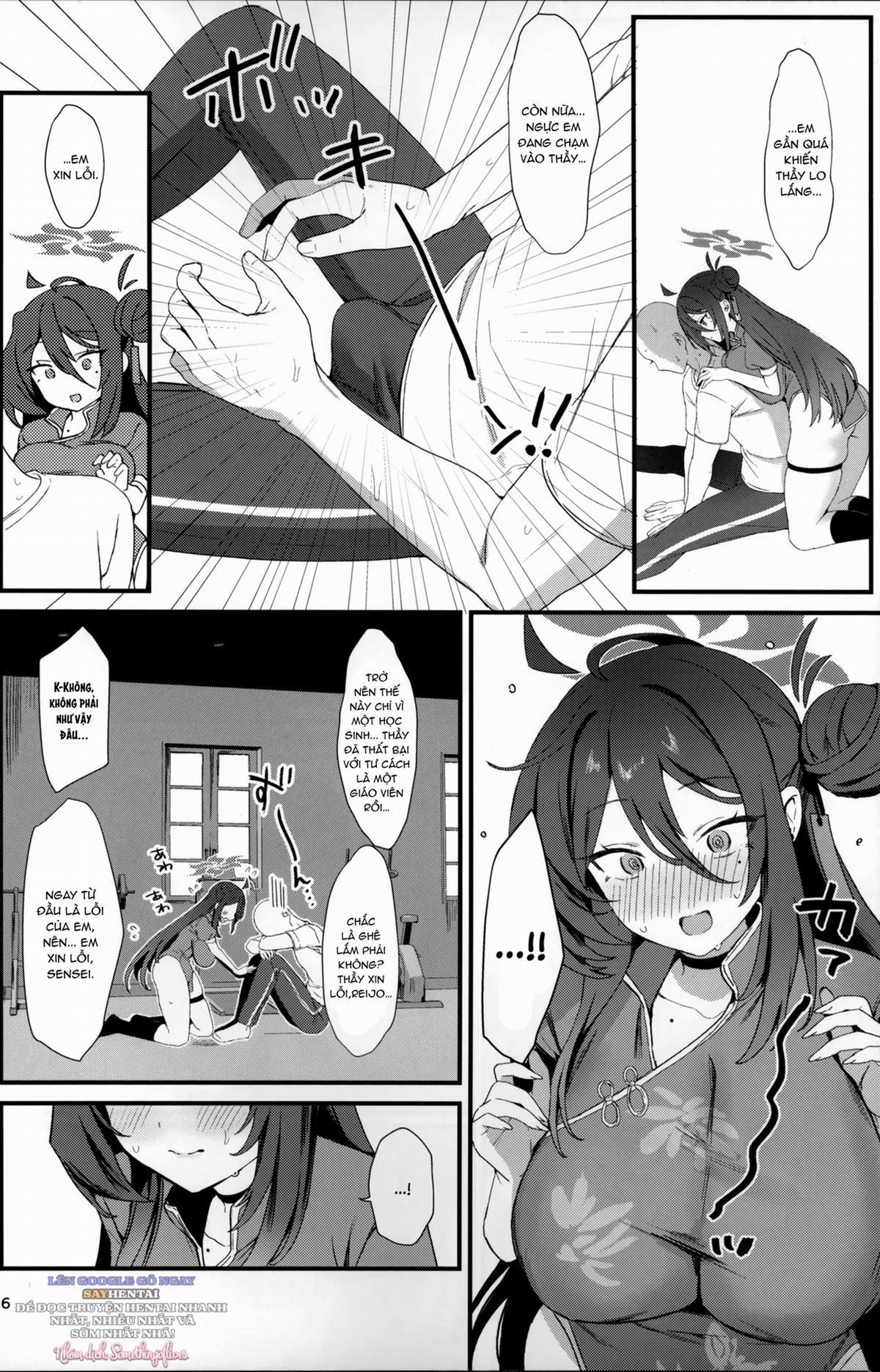 Chúng Ta Cùng Luyện Tập Nhé, Reijo (Blue Archive) 1 trang 4