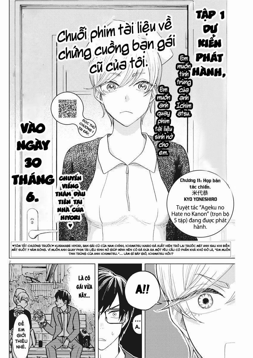 Chuỗi Phim Tài Liệu Về Chứng Cuồng Bạn Gái Cũ Của Tôi. 11 trang 1