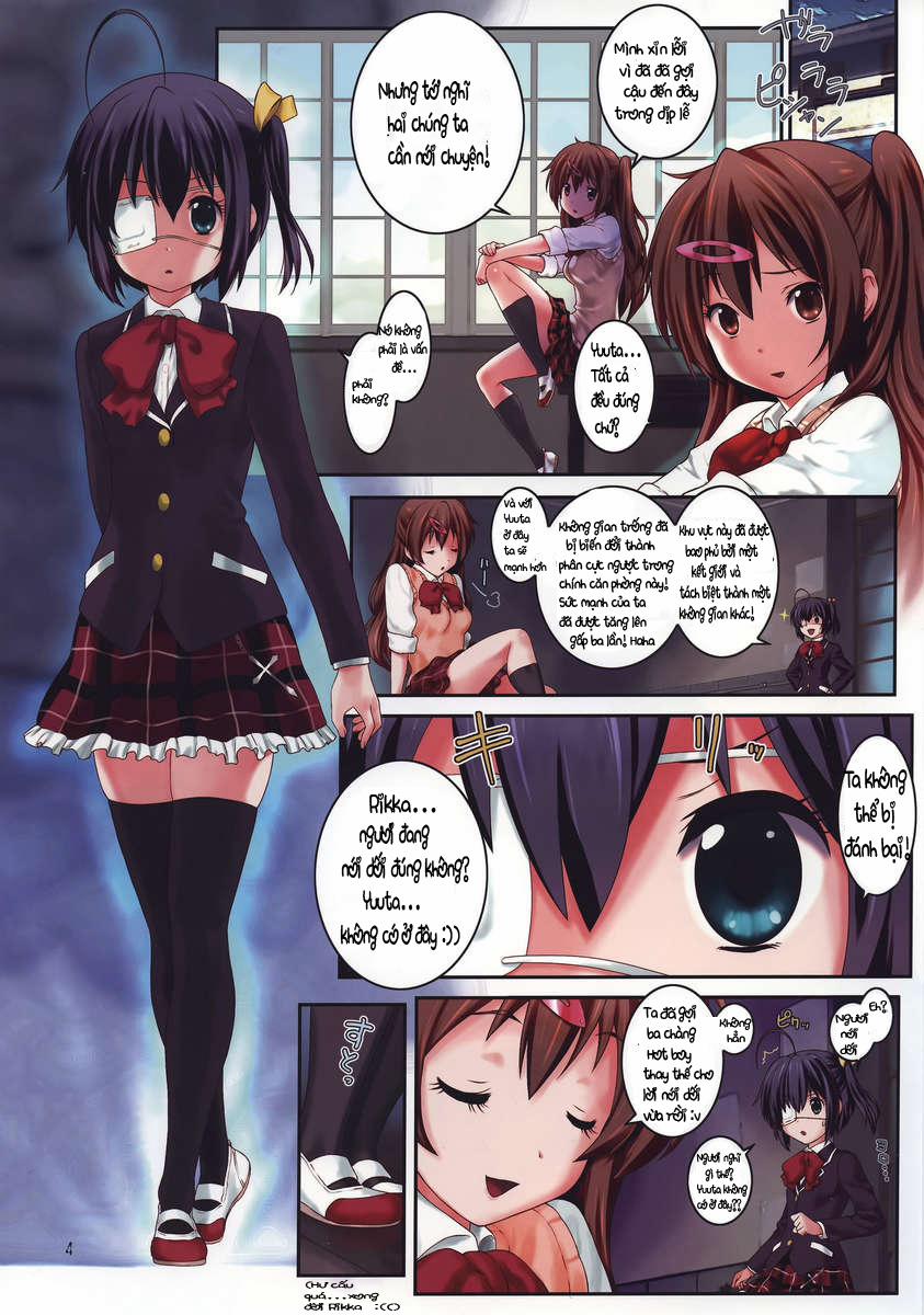 Chuunibyou Demo Make Wa Shinai! (Chuunibyou Demo Koi Ga Shitai) Oneshot [Full Color] trang 3