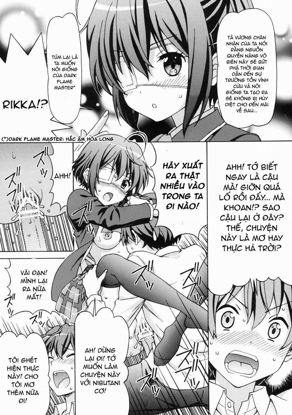 Chuunibyou no Ko Tachi ni Nama Nakadashi Hamemakuri Zanmai (Chuunibyou Demo Koi ga Shitai) Oneshot trang 7