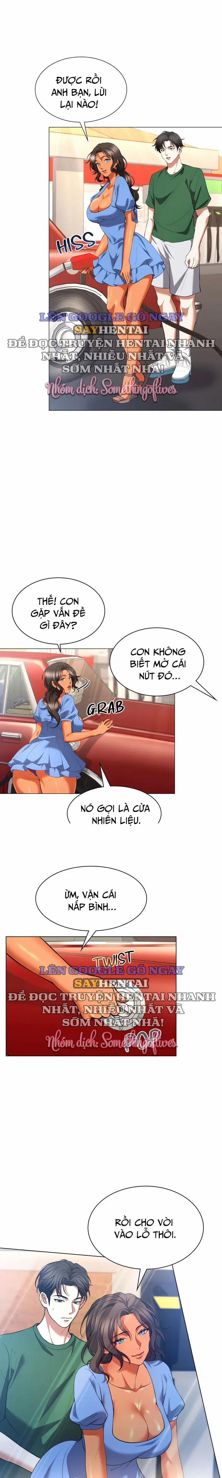 Chuyến du hành trên băng ghế sau cùng mẹ kế 1 trang 9