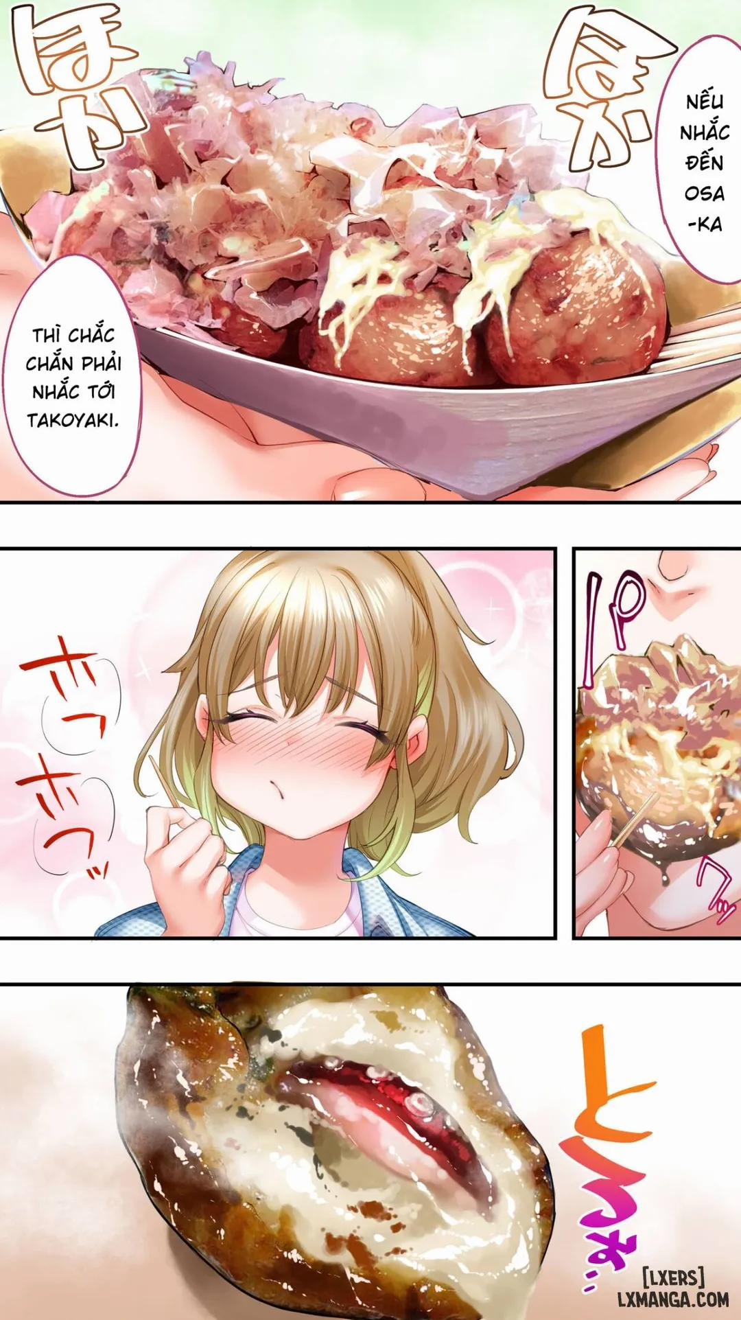 Chuyến du lịch ẩm thực Osaka (hấp diêm tập thể) Part 1 trang 14