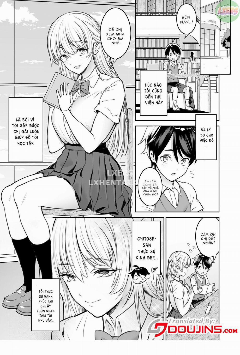 Chuyện Hư Hỏng Với Chị Gái Gặp Ở Thư Viện Oneshot trang 2