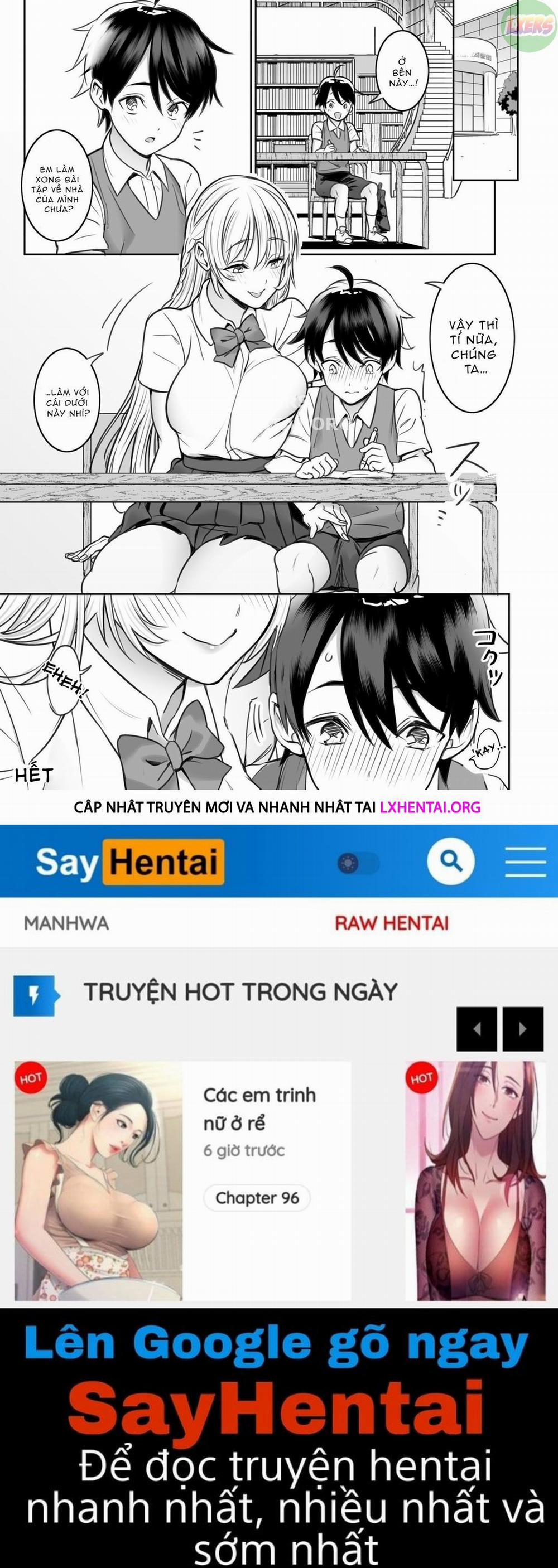 Chuyện Hư Hỏng Với Chị Gái Gặp Ở Thư Viện Oneshot trang 24