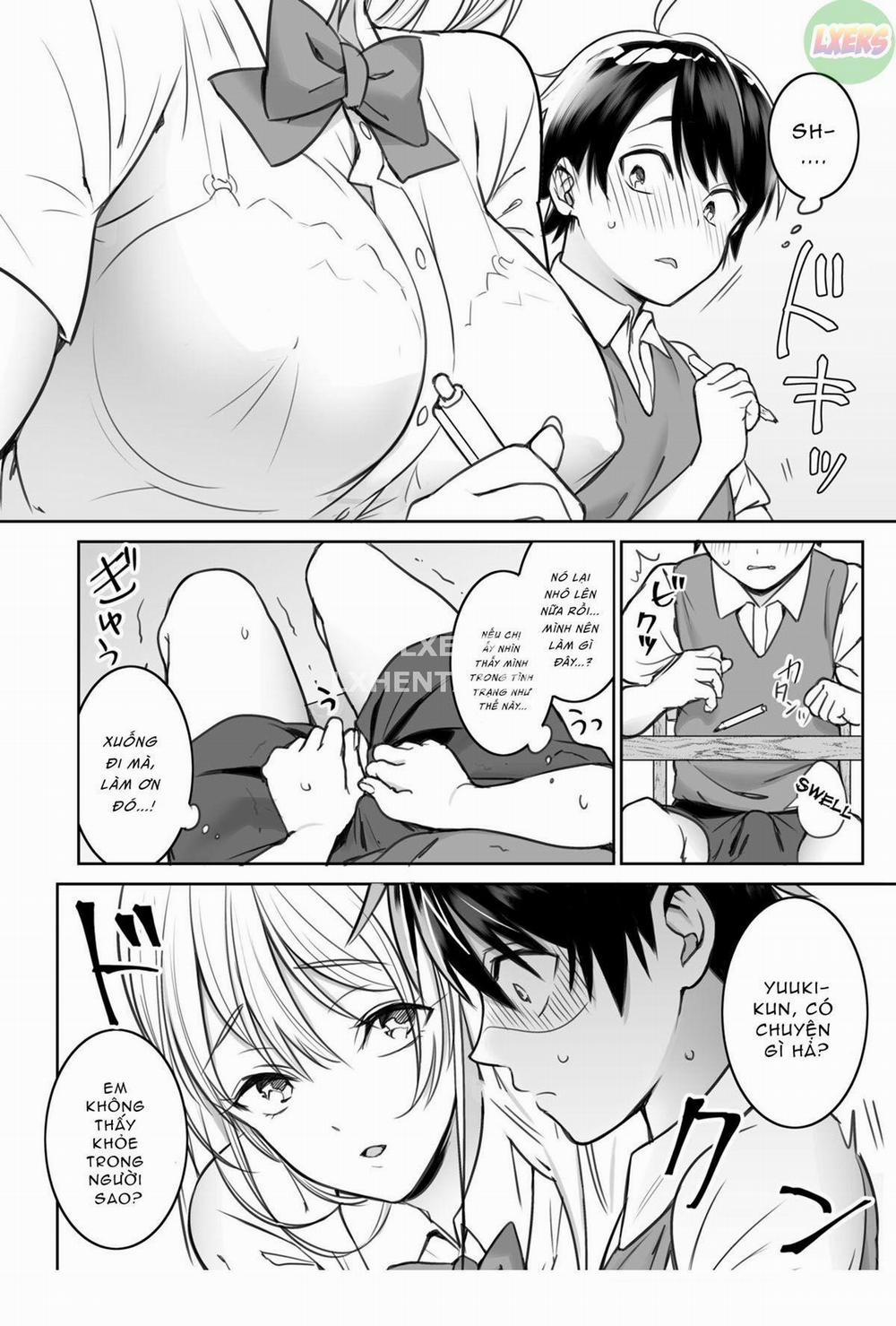 Chuyện Hư Hỏng Với Chị Gái Gặp Ở Thư Viện Oneshot trang 3