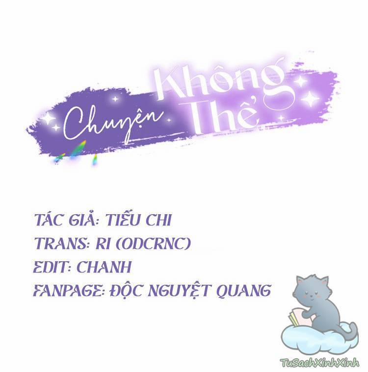 Chuyện Không Thể 6 trang 1