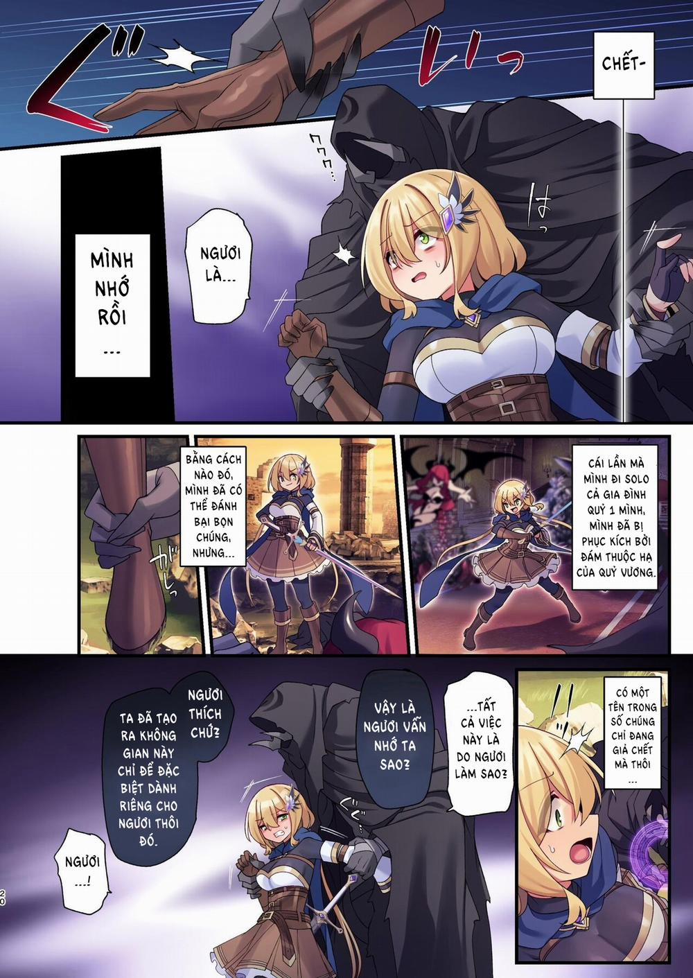 Chuyến phiêu lưu của anh hùng-chan đã đi đến hồi kết Oneshot trang 20