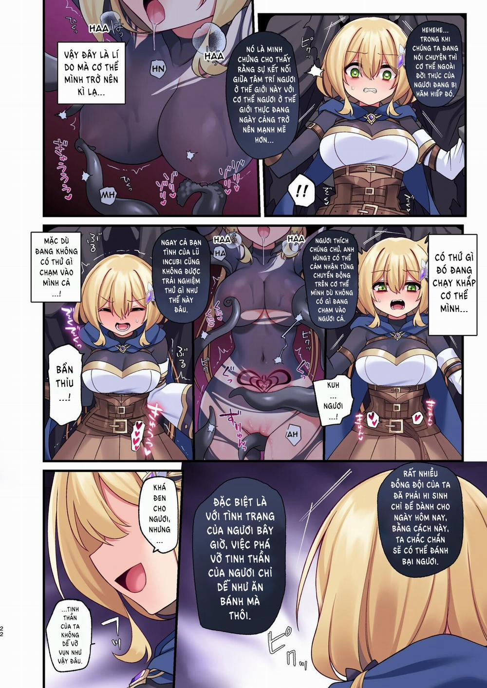 Chuyến phiêu lưu của anh hùng-chan đã đi đến hồi kết Oneshot trang 22