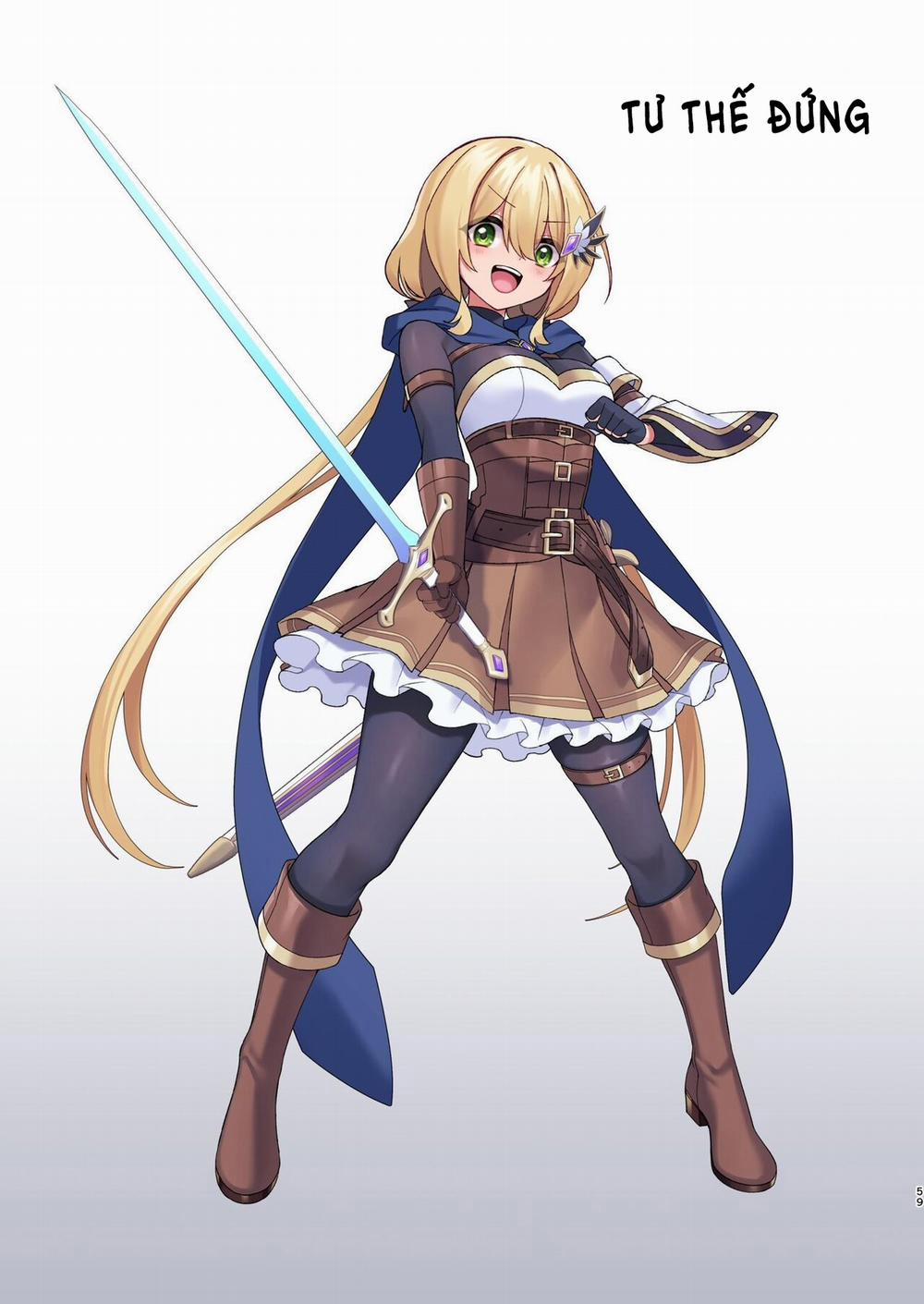 Chuyến phiêu lưu của anh hùng-chan đã đi đến hồi kết Oneshot trang 59