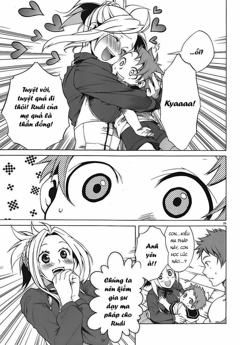 Chuyển Sinh Không Nghề Nghiệp: Tôi Sẽ Cố Gắng Hết Sức Nếu Tôi Đến Thế Giới Khác 1 trang 32