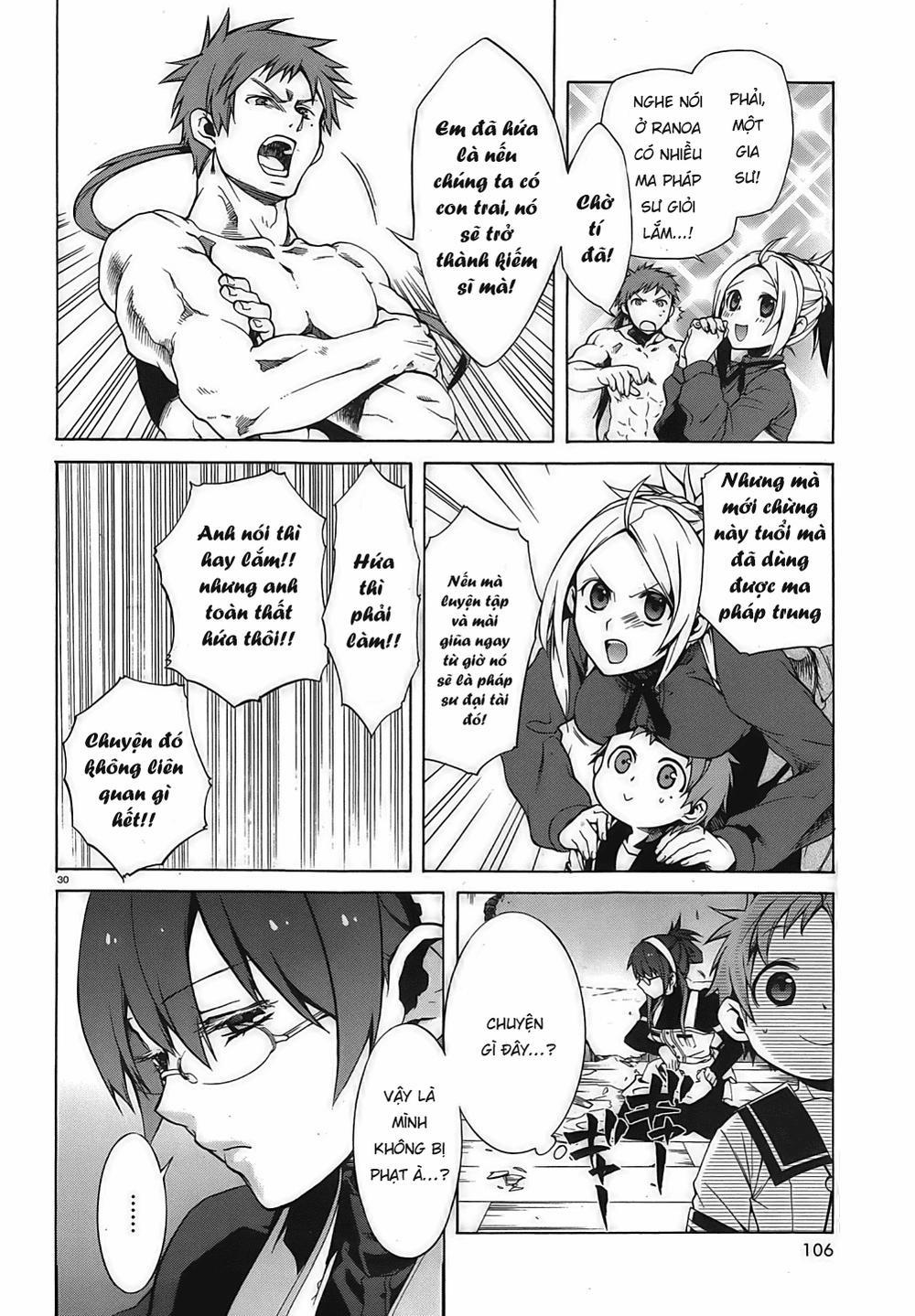 Chuyển Sinh Không Nghề Nghiệp: Tôi Sẽ Cố Gắng Hết Sức Nếu Tôi Đến Thế Giới Khác 1 trang 33