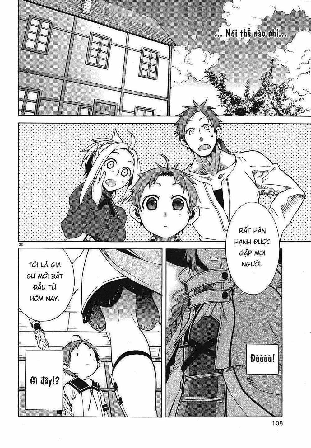 Chuyển Sinh Không Nghề Nghiệp: Tôi Sẽ Cố Gắng Hết Sức Nếu Tôi Đến Thế Giới Khác 1 trang 35