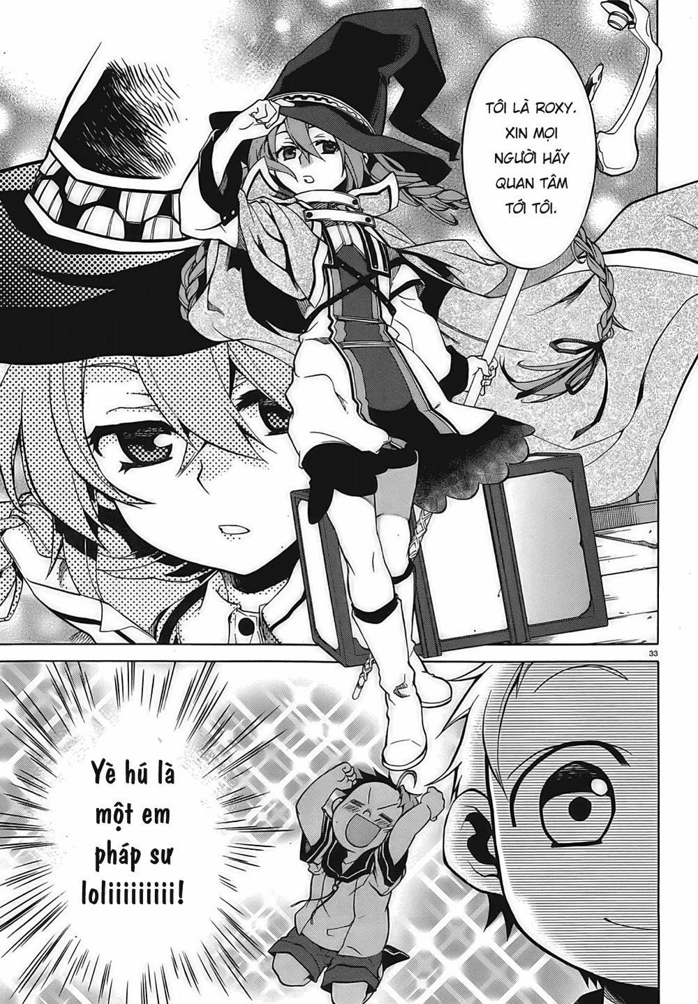 Chuyển Sinh Không Nghề Nghiệp: Tôi Sẽ Cố Gắng Hết Sức Nếu Tôi Đến Thế Giới Khác 1 trang 36