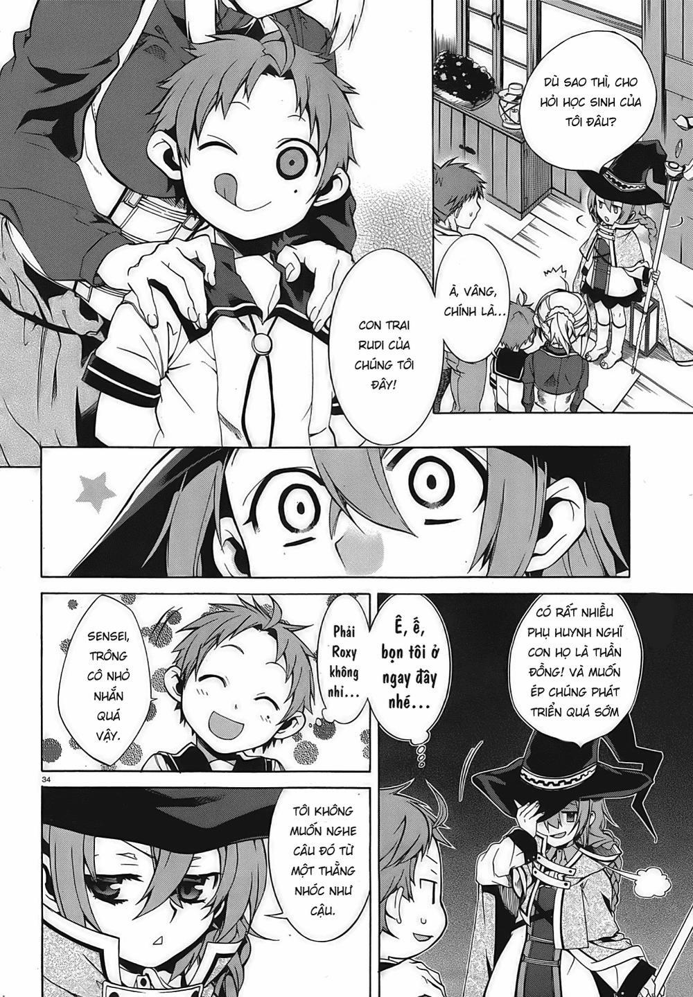 Chuyển Sinh Không Nghề Nghiệp: Tôi Sẽ Cố Gắng Hết Sức Nếu Tôi Đến Thế Giới Khác 1 trang 37