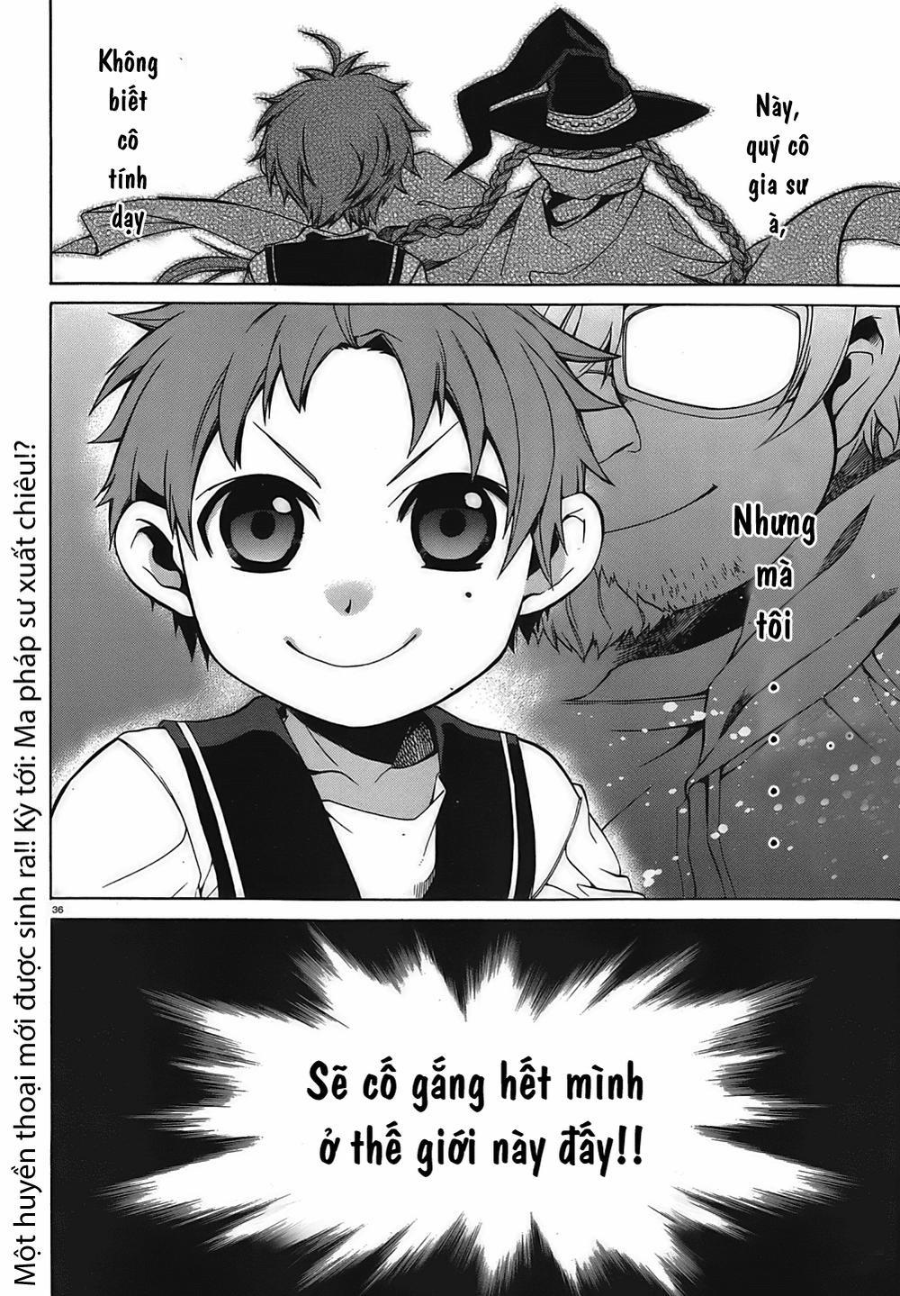 Chuyển Sinh Không Nghề Nghiệp: Tôi Sẽ Cố Gắng Hết Sức Nếu Tôi Đến Thế Giới Khác 1 trang 39