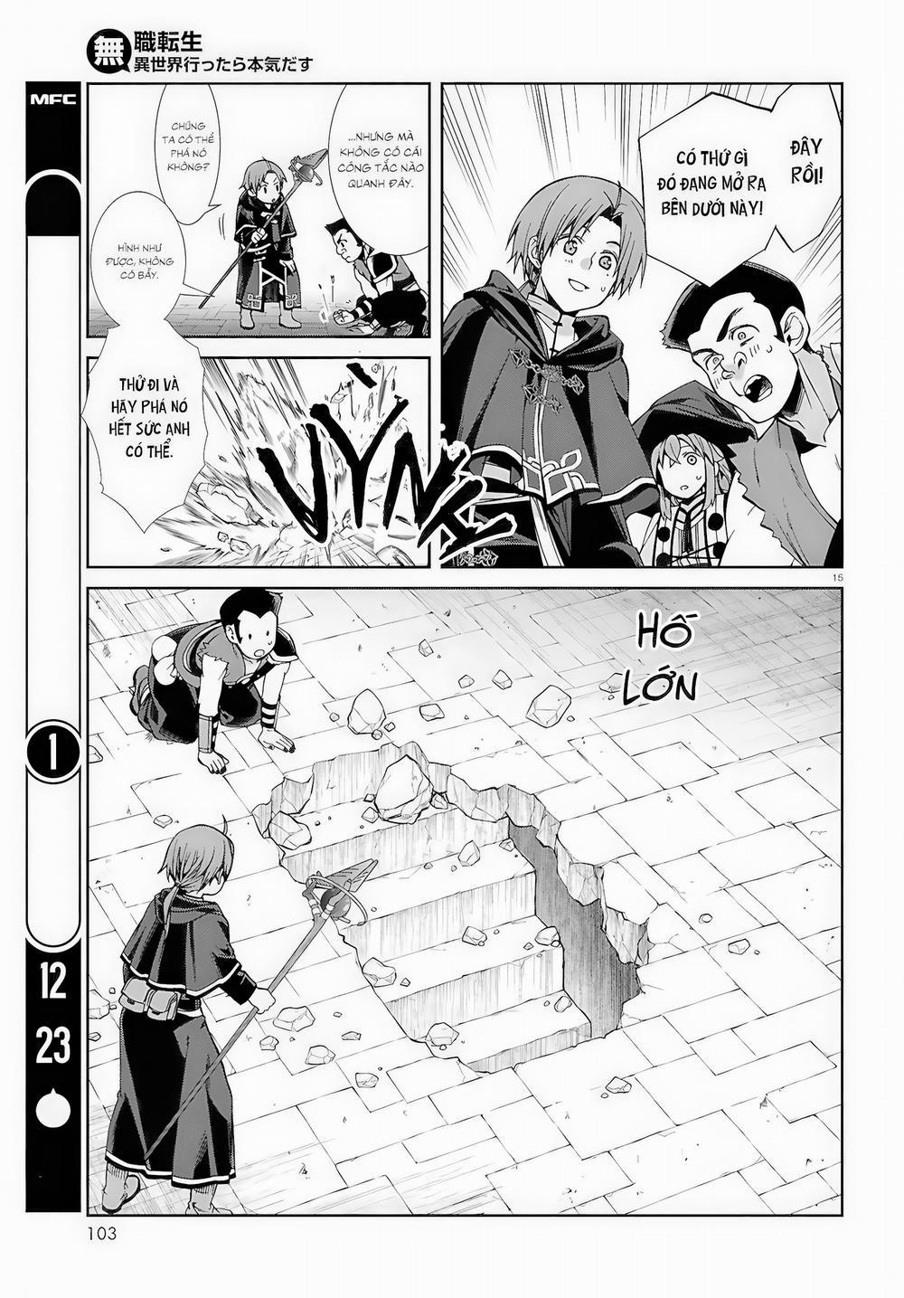 Chuyển Sinh Không Nghề Nghiệp: Tôi Sẽ Cố Gắng Hết Sức Nếu Tôi Đến Thế Giới Khác 106 trang 15