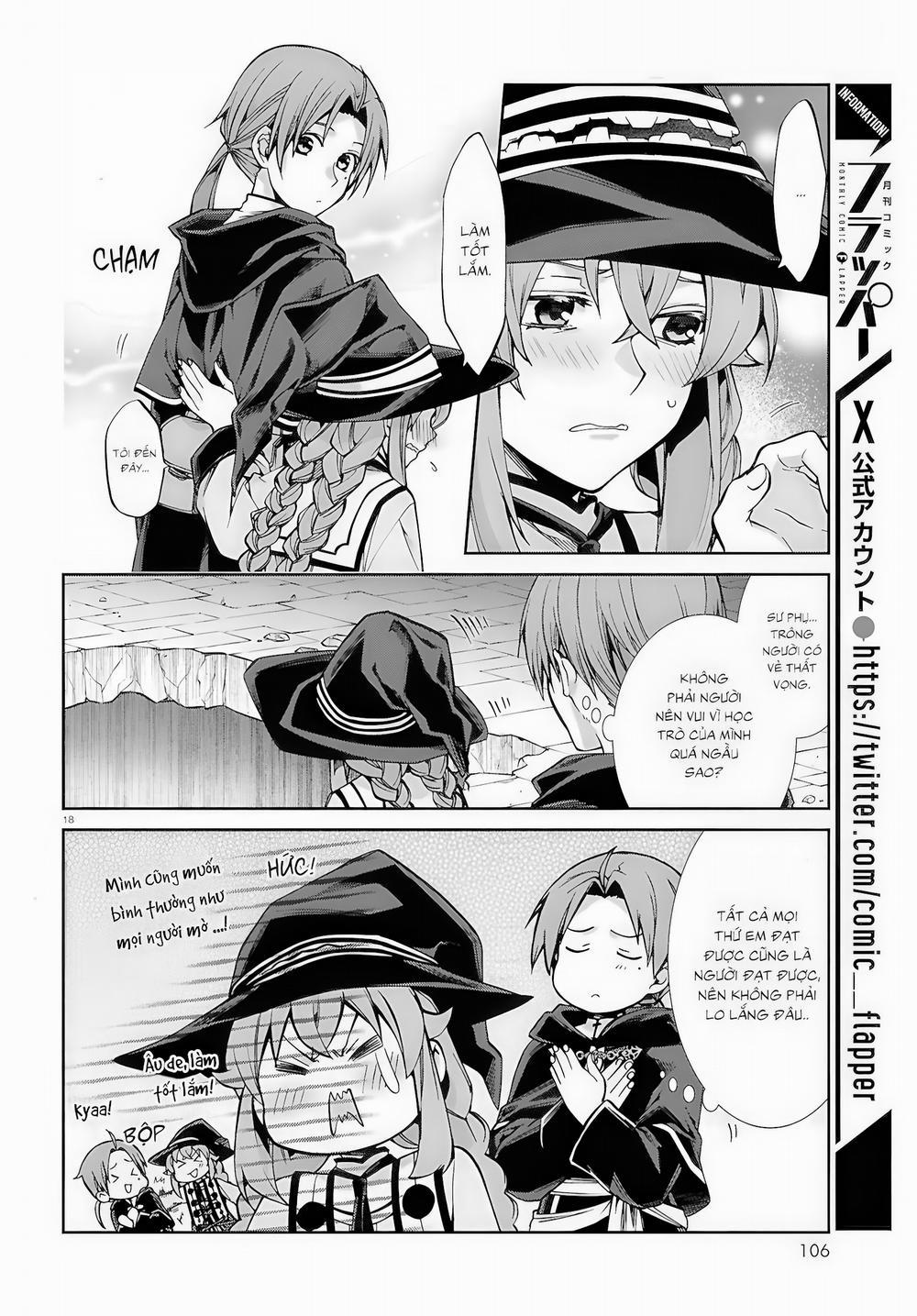 Chuyển Sinh Không Nghề Nghiệp: Tôi Sẽ Cố Gắng Hết Sức Nếu Tôi Đến Thế Giới Khác 106 trang 18