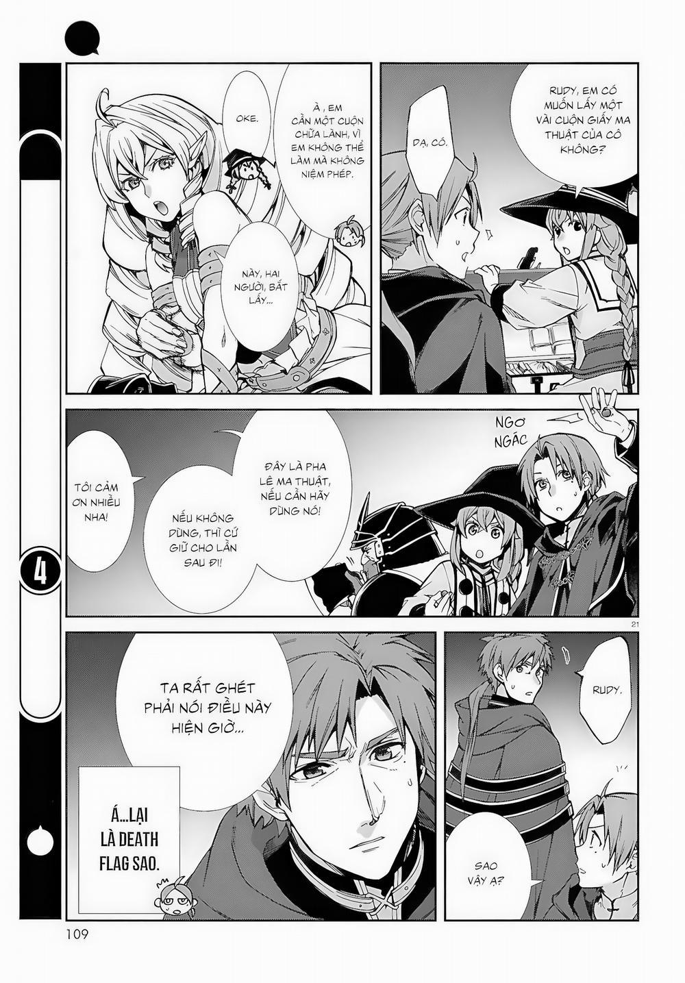 Chuyển Sinh Không Nghề Nghiệp: Tôi Sẽ Cố Gắng Hết Sức Nếu Tôi Đến Thế Giới Khác 106 trang 21