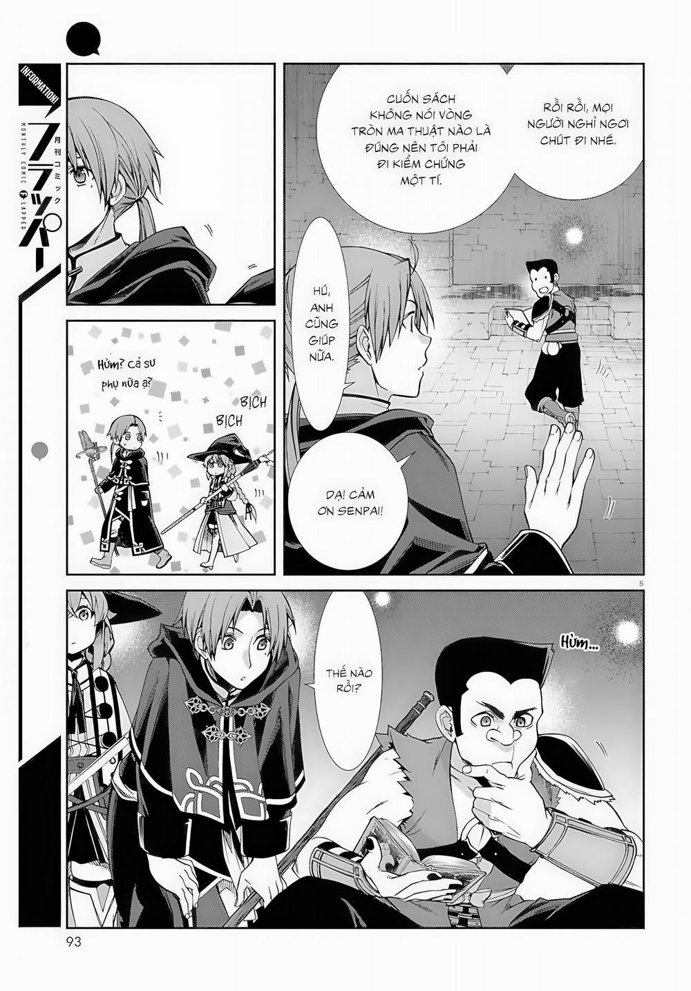 Chuyển Sinh Không Nghề Nghiệp: Tôi Sẽ Cố Gắng Hết Sức Nếu Tôi Đến Thế Giới Khác 106 trang 5