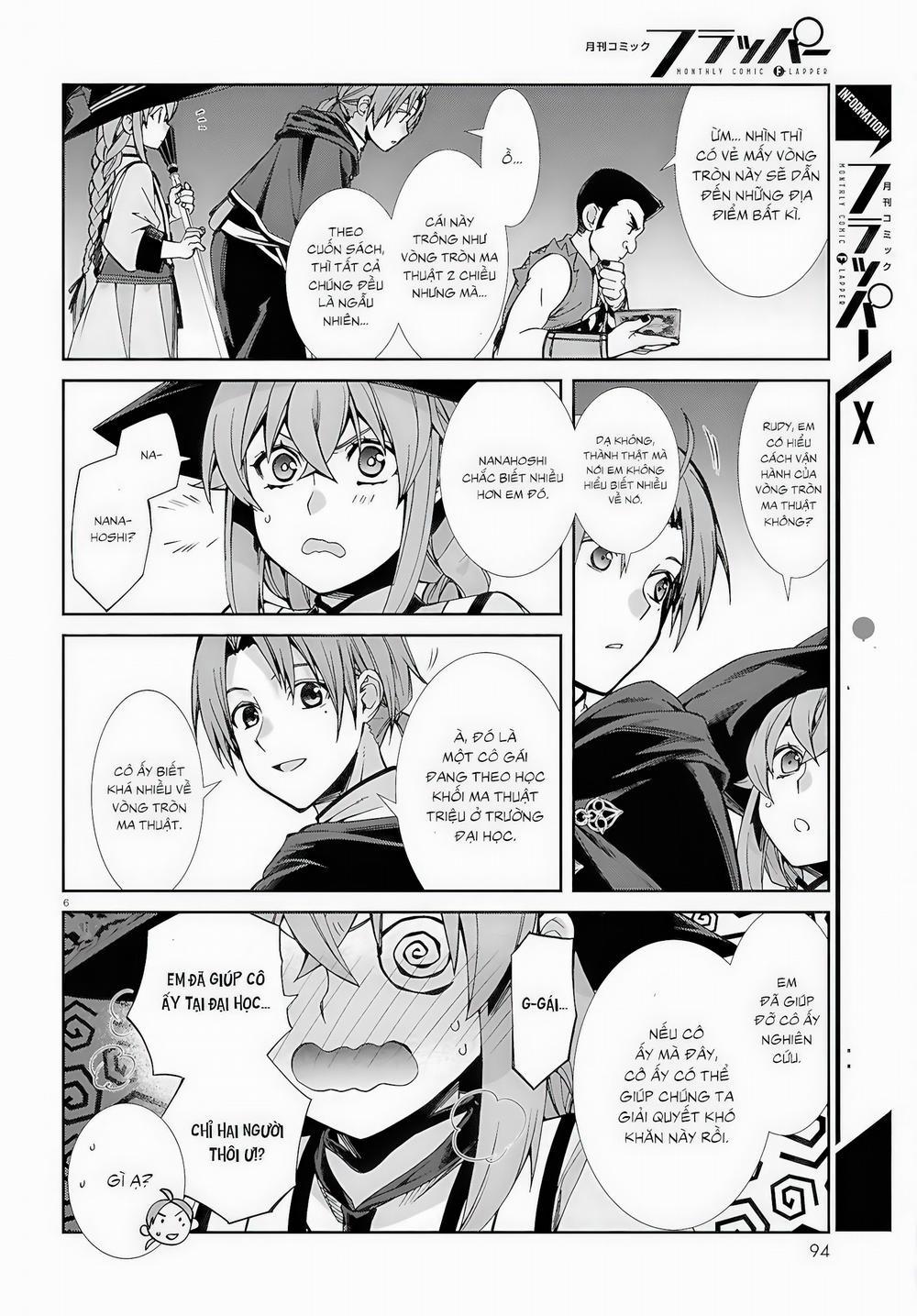 Chuyển Sinh Không Nghề Nghiệp: Tôi Sẽ Cố Gắng Hết Sức Nếu Tôi Đến Thế Giới Khác 106 trang 6