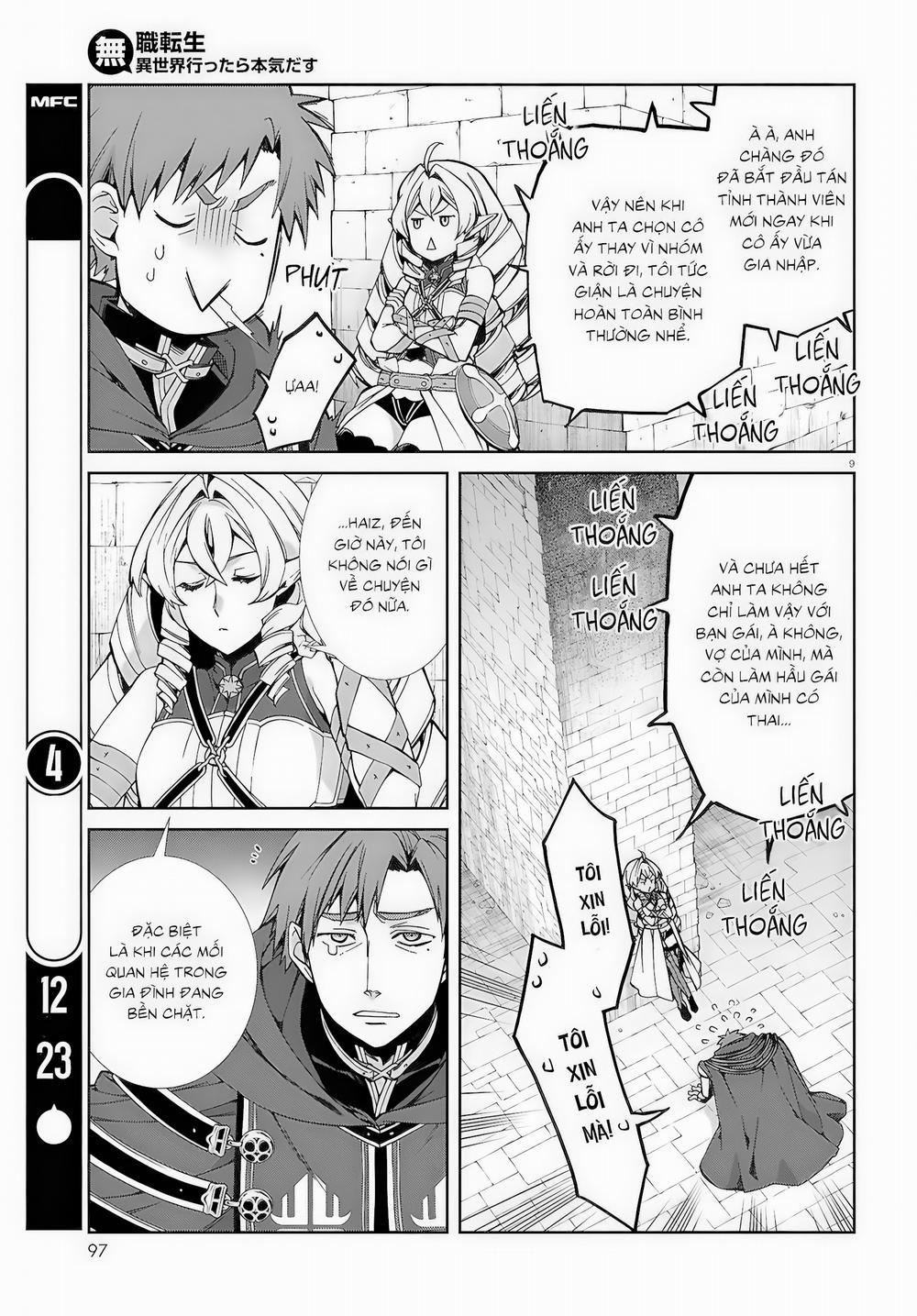 Chuyển Sinh Không Nghề Nghiệp: Tôi Sẽ Cố Gắng Hết Sức Nếu Tôi Đến Thế Giới Khác 106 trang 9