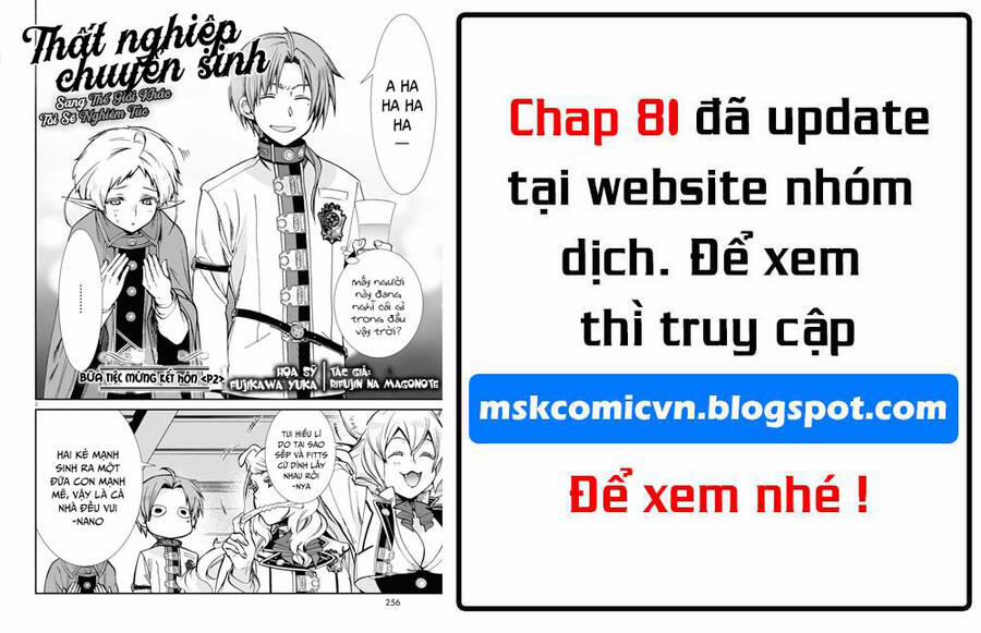 Chuyển Sinh Không Nghề Nghiệp: Tôi Sẽ Cố Gắng Hết Sức Nếu Tôi Đến Thế Giới Khác 80 trang 31