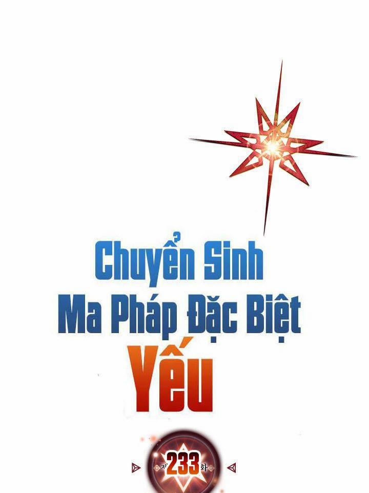 Chuyển Sinh Ma Pháp Đặc Biệt Yếu 233 trang 0