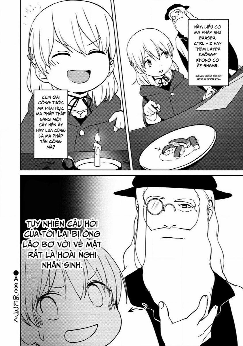 Chuyển Sinh Thành Con Gái Công Tước Và Tận Hưởng Đời Con Gái !! 5 trang 23