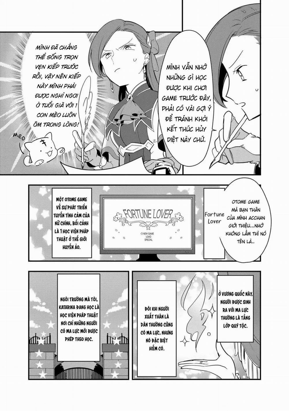 Chuyển Sinh Trở Thành Tiểu Thư Độc Ác Chỉ Toàn Flag Hủy Diệt Trong Otome Game 1 trang 21