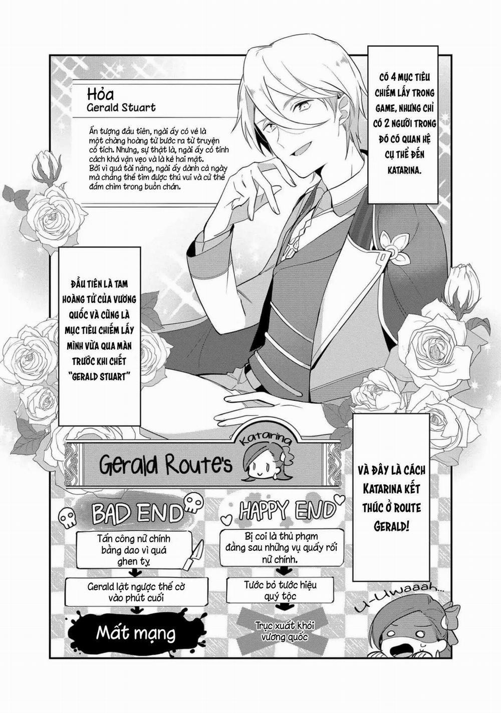 Chuyển Sinh Trở Thành Tiểu Thư Độc Ác Chỉ Toàn Flag Hủy Diệt Trong Otome Game 1 trang 23