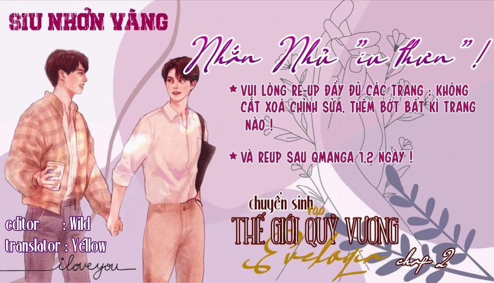 Chuyển Sinh Vào Thế Giới Quỷ Vương Evelogia 2 trang 0