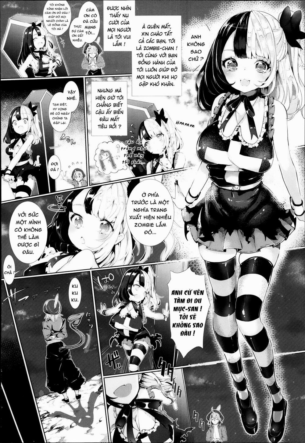 Chuyến Tham Quan Nghĩa Trang Của Zombie-Chan! Oneshot trang 1