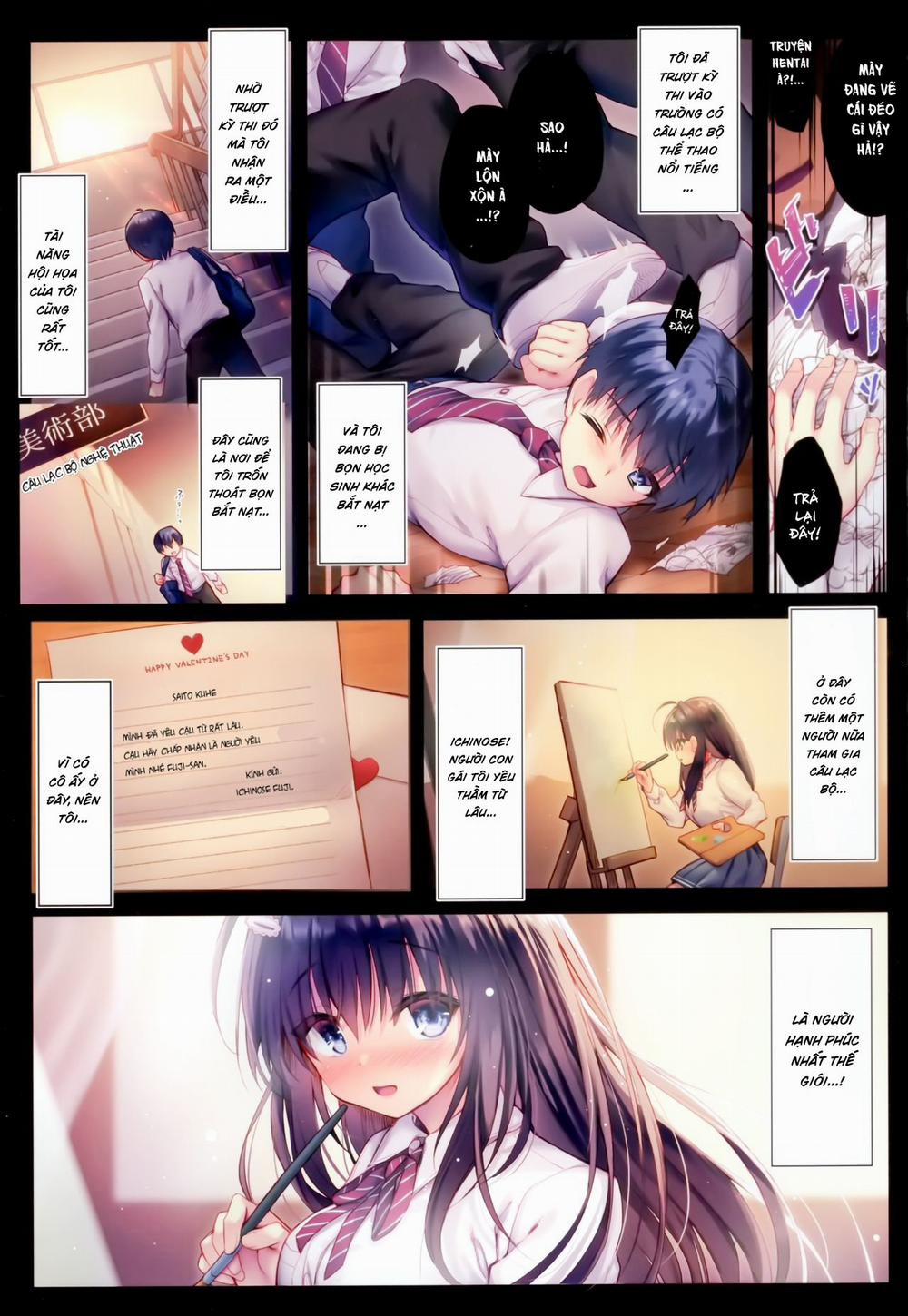 Chuyện tình câu lạc bộ vẽ Oneshot trang 1
