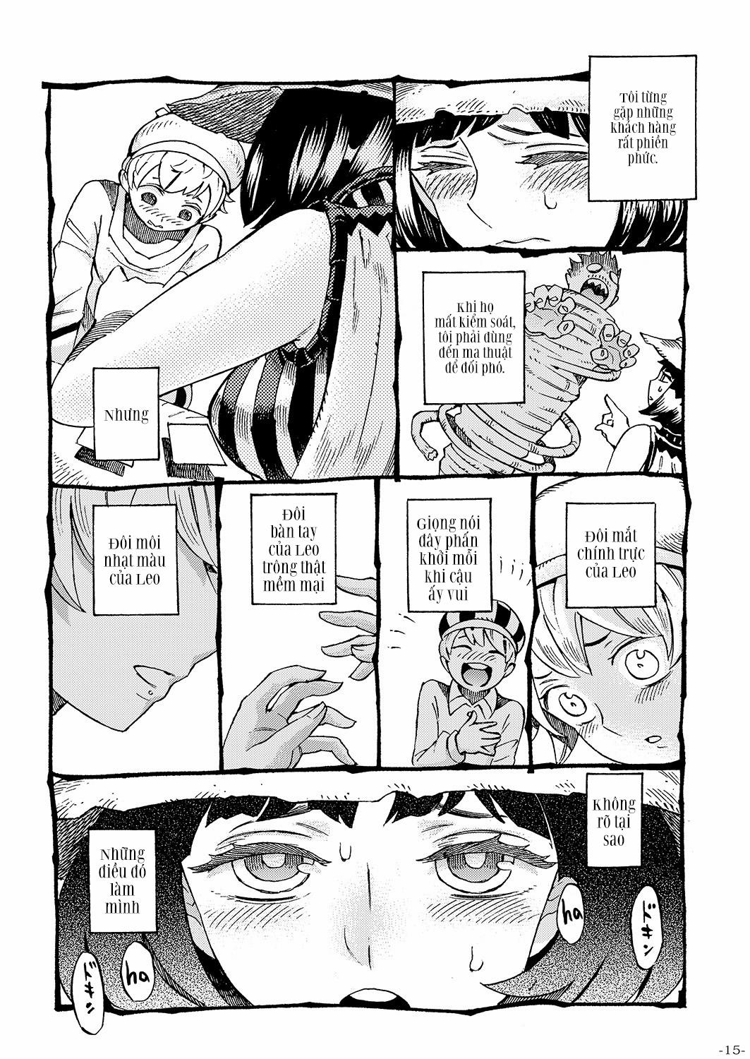 Chuyện tình cô phù thủy 1 trang 14